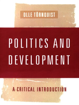 cover image of Politics and Development